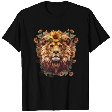 Discover Sunflower Lion Vintage T Shirts