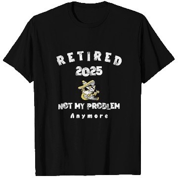 Discover Funny Retired 2025 Cool Bird Retirement Style T Shirts