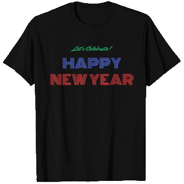 Discover cheers to new year. T Shirts happy New year Unisex
