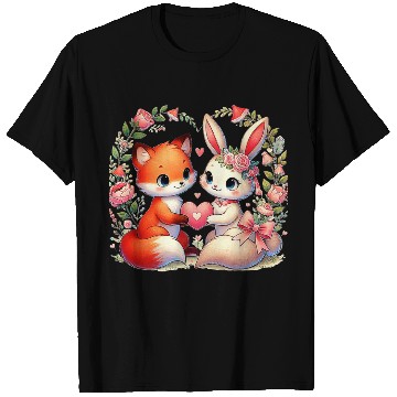 Discover Beautiful couple heartvalentine's day design T Shirts
