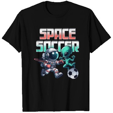 Discover Space Soccer T Shirts Design