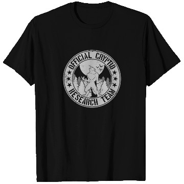 Discover Cryptid Research Team | Werewolf Folklore Dogman T Shirts