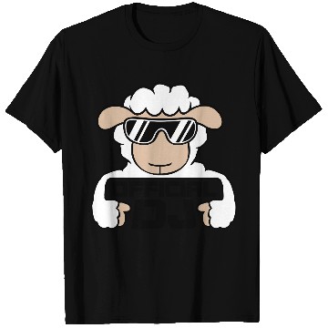Discover Sheep Official Dj Sunglasses Party Lamb Music Cool T Shirts