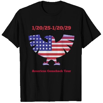 Discover Americas Comeback Tour T Shirts