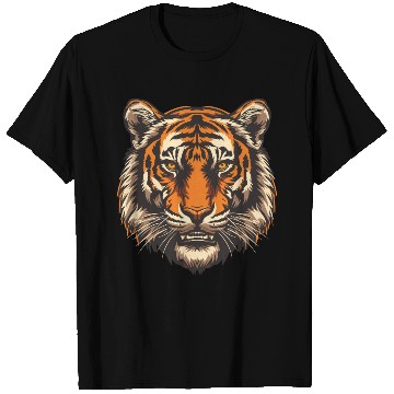 Discover Tiger Design for a Tiger lovers T Shirts