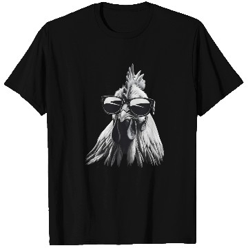 Discover Cool Sunglasses Rooster Funny Farm Animal Lovers T Shirts