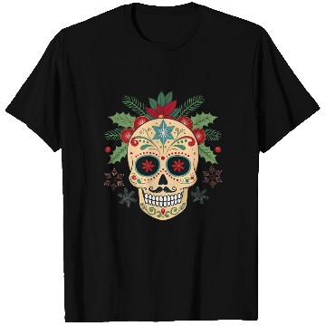 Discover Holiday Sugar Skull T Shirts