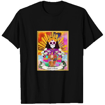 Discover Butterfly Santa Muerte T Shirts