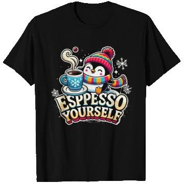 Discover panda powered by caffeine 1 T Shirts