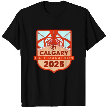 Discover Calgary Half Marathon – 2025 T Shirts