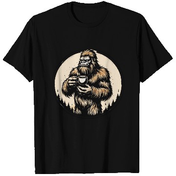 Discover dark wild coffee wild man monkey Chewbacca Beard T Shirts