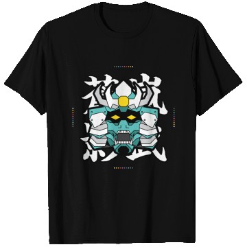 Discover SEKMOLAI - Samurai Teal T Shirts