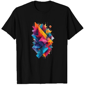 Discover Colorful Abstract T Shirts