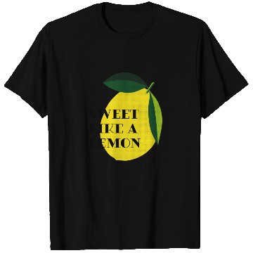 Discover Sweet like a lemon Fruit Citrus Yellow Summer T Shirts