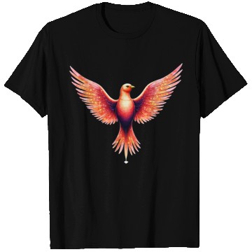 Discover Celestial Flamebird T Shirts