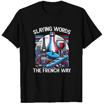 Discover French Language Teacher Education France Teaching T Shirts