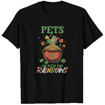 Discover St Patricks Day Pets Better Than Rainbows T Shirts