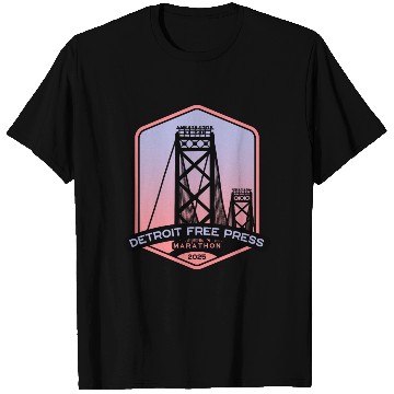 Discover Detroit Free Press - Marathon – 26.2 – 2025 T Shirts