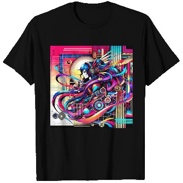 Discover "Cyberpunk Anime Vibes" T Shirts