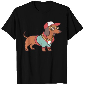 Discover Hip Hop Dachshund Music Dachshund Song Singing T Shirts