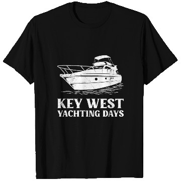 Discover KEY-WEST YACHTING DAYS Florida Keys Sunshine-State T Shirts