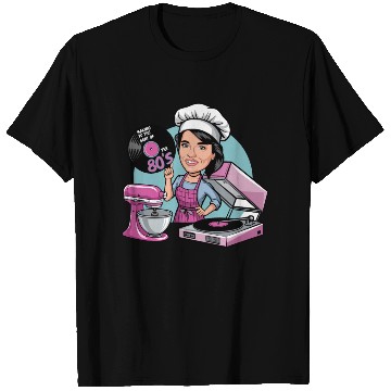 Discover Baking to the Beat of the 80s Retro Music Baker T Shirts