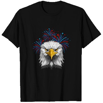 Discover American Flag Patriotic Eagle 4th of July T Shirts