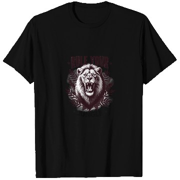 Discover Fierce Lion King Inspirational Design T Shirts