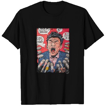 Discover Japanese Press Conference T Shirts