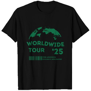 Discover Worldwide Tour T Shirts
