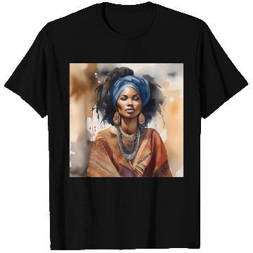 Discover African Woman Portrait B T Shirts