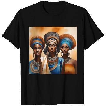 Discover African Woman Portrait C T Shirts