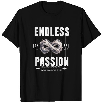 Discover Endless Passion – Love Infinity Symbol Graphic T Shirts