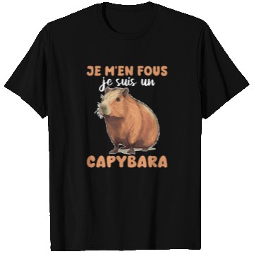 Discover Je M'en Fous Je Suis Un Capybara - Sweet Capybara T Shirts