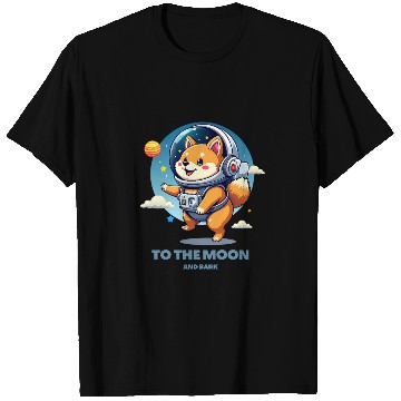 Discover Shiba Inu Space Explorer T Shirts