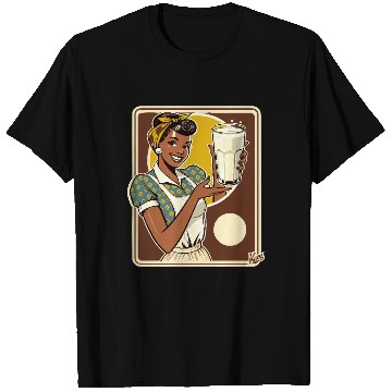 Discover Retro Milk Lady – Vintage Style T Shirts