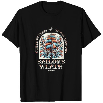 Discover Sailor's Wrath – Nautical Tattoo Art T Shirts