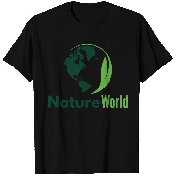 Discover Green Minimalist Nature World T Shirts