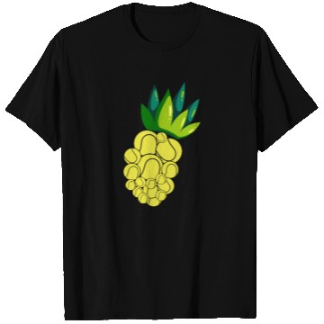 Discover Pineapple Tennis Vibes for Summer Fun T Shirts