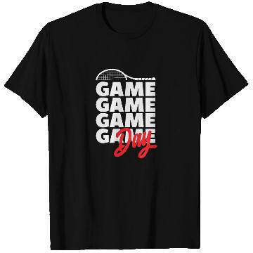 Discover Tennis Game Day Enthusiasm T Shirts