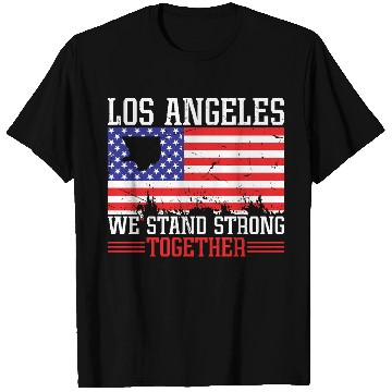Discover Los Angeles We Stand Strong T Shirts