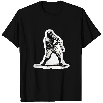 Discover Baseball Player Black And White T Shirts