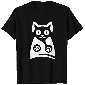 Discover Happy Cat Vector Design One Color T Shirts