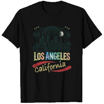 Discover Beautiful design gift idea Los Angeles California T Shirts