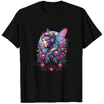 Discover Cyber Fairy Blossom T Shirts