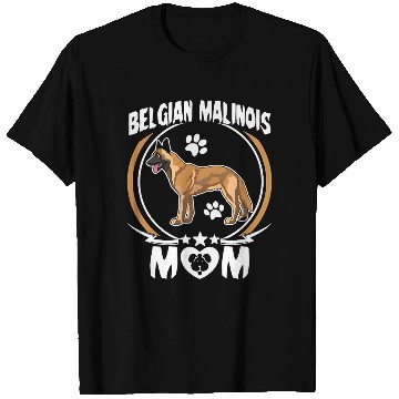 Discover Belgian Malinois Mom dog lover T Shirts
