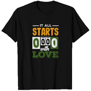 Discover Tennis It All Starts 0 0 0 With Love T Shirts