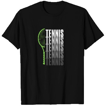 Discover Tennis Enthusiast Passion Reflection T Shirts