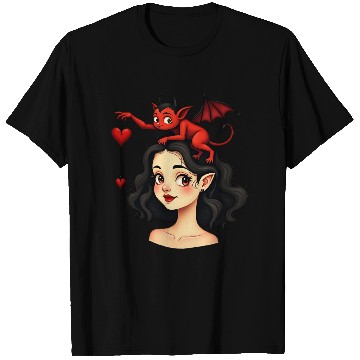 Discover Love devil T Shirts