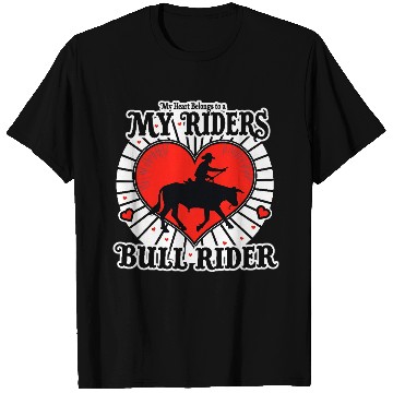 Discover My Heart Belongs To A Bull Rider Romantic T Shirts